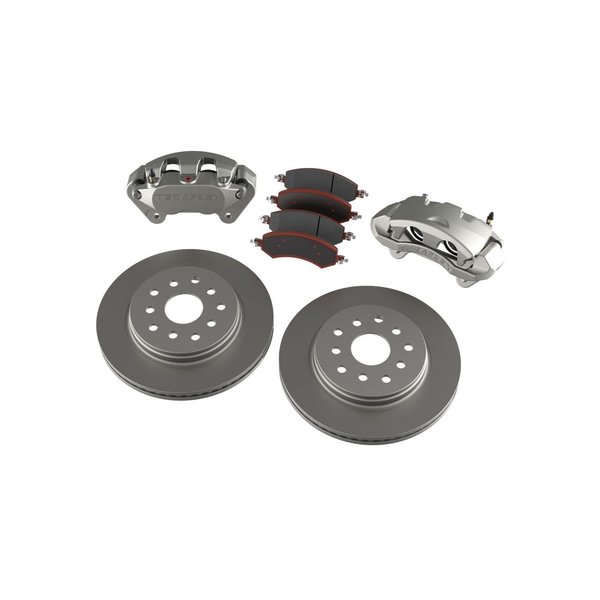 Teraflex BIG BRAKE KIT JK FRONT COMPLETE, BIG CALIPERS, PLAIN ROTORS 13.3IN 4303400